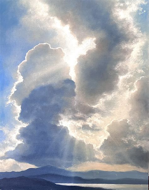 Exquisite Oil Paintings Capture the Beauty of Cloudy Skies - modern met