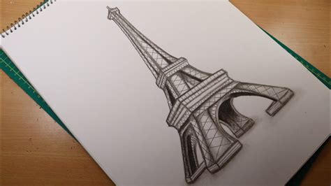 Drawings Of The Eiffel Tower