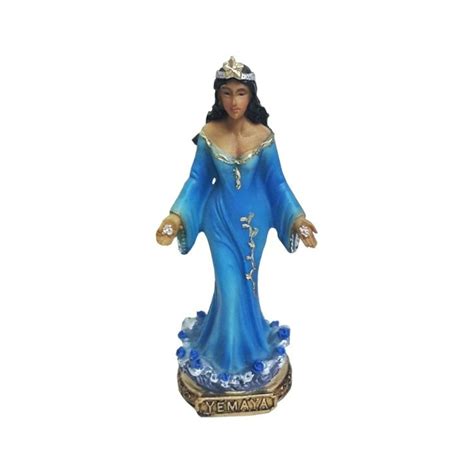 Yemaya Statue, Blue 5"