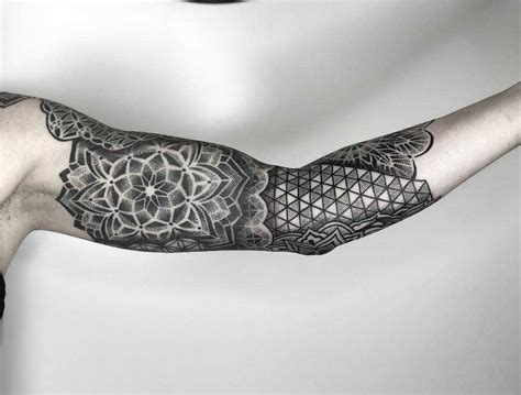 Dotwork Pattern Tattoo Sleeve | Best Tattoo Ideas Gallery