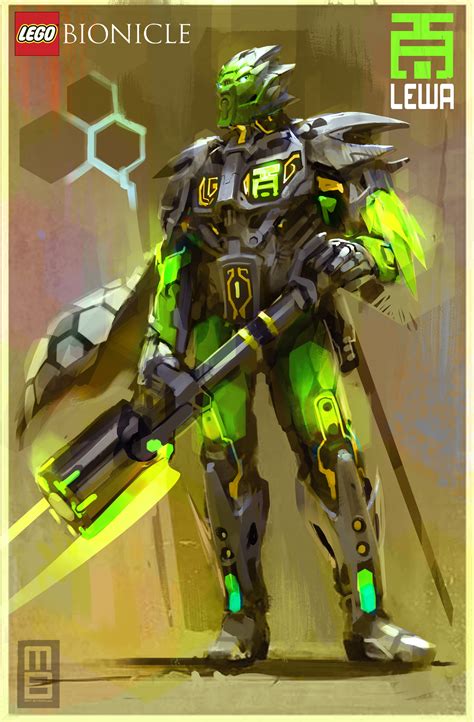 Matt Betteker - LEGO Bionicle Lewa 2016 Concept Art