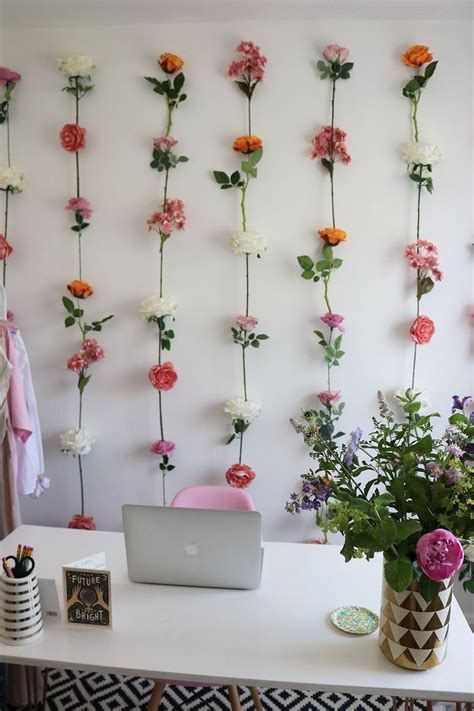 20+ Outstanding DIY Flower Wall Decoration Ideas For You To Try ...