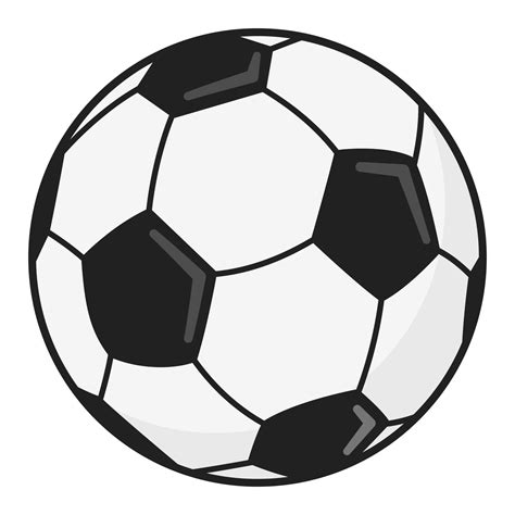 Soccer ball flat style design icon sign vector illustration isolated on ...