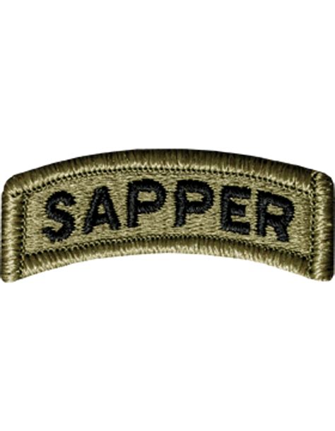 Sapper Tab Scorpion (OCP) Velcro Patch - Military Depot