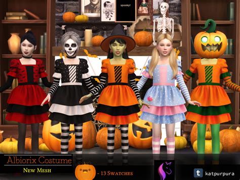 The Sims Resource - Albiorix Costume (Halloween)