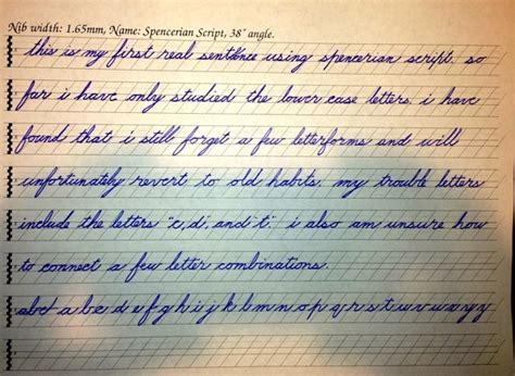 My Curious Adventures Learning Spencerian Script - Calligraphy ...