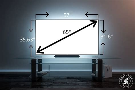 65-Inch TV Dimensions TV Specs, 56% OFF