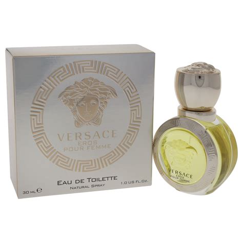 Versace Eros Eau de Toilette Perfume for Women, 1 Oz Mini & Travel Size ...