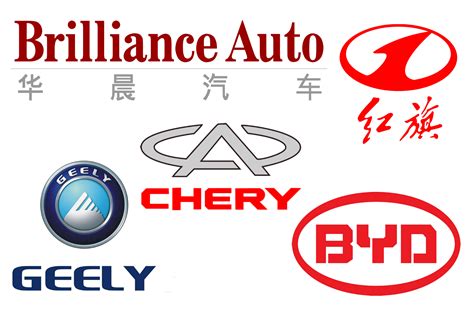 Chinese Car Brands, Companies and Manufacturers