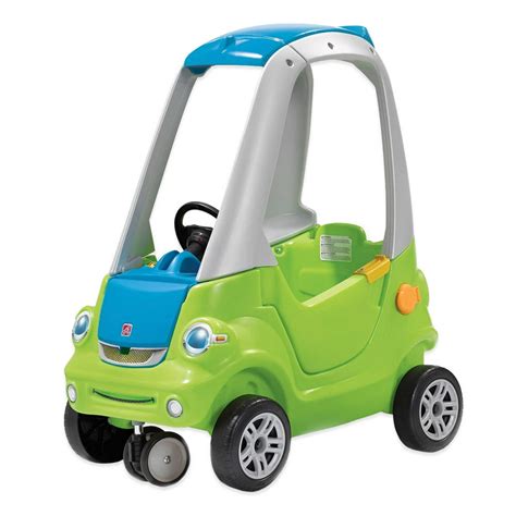 Step2 Toddler Outdoor Push Ride On Toy Car for Kids Easy Turn Coupe in ...