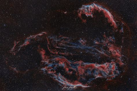 Veil nebula | Veil Nebula Location: Al salmi deser, Kuwait B… | Flickr