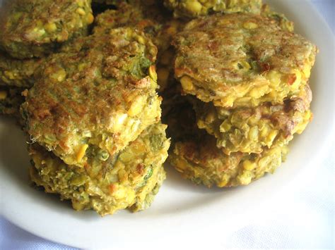 Savory Sage Green and Yellow Split Pea Rice Patties with Apple Chia ...