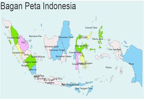 Gambar Peta Indonesia Simple Terbaru 2023 - MOCIPAY