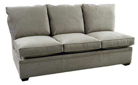 Byron Sectional Armless Queen Sleeper Sofa air mattress Carolina Chair ...