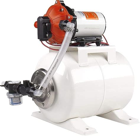 Amazon.com: SeaFlo Marine Water Pump 12 V DC 60 PSI 5.5 GPM 2 Gallon ...