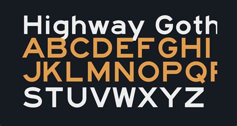 Highway Gothic Expanded free Font - What Font Is