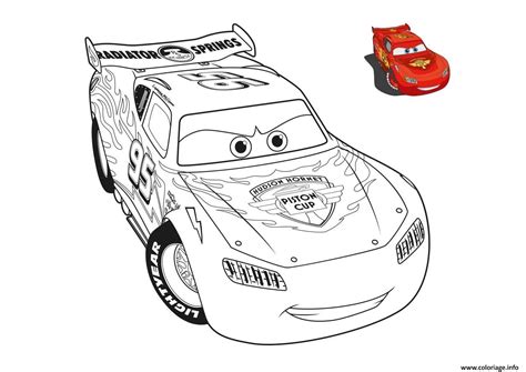 Coloriage Cars 2 Voiture De Course Dessin Voiture De Course à imprimer