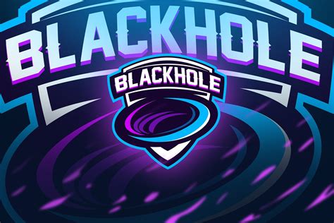 Black hole - Mascot & Esport Logo | Black hole, ? logo, Vector ...