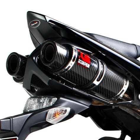 Scorpion Stealth Satin Titanium Oval Exhaust Suzuki B KING 08>Current ...