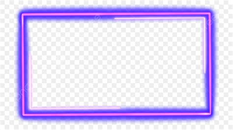 Purple Webcam Overlay PNG Image, Webcam Overlay Neon Border Purple ...