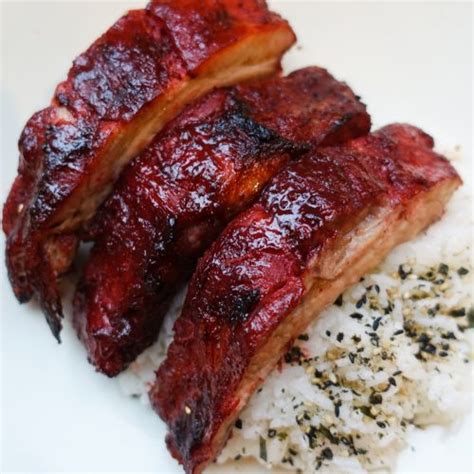 BBQ Pork Chinese Spare Ribs Recipe - Pacific Potluck