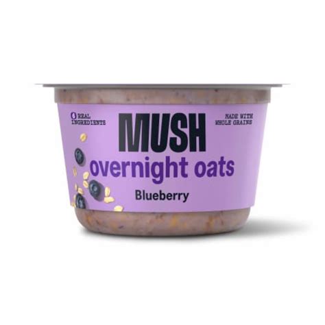 MUSH Blueberry Overnight Oats, 5 oz - City Market