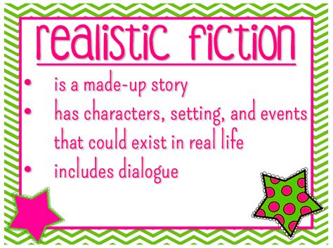 What is realistic fiction?