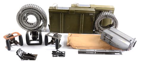 Lot Detail - VALUABLE U.S. M60 MACHINE GUN PARTS WITH HELICOPTER ...