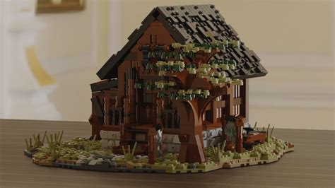 LEGO® MOC Medieval Fisherman`s House | PDF instructions (NO PARTS)