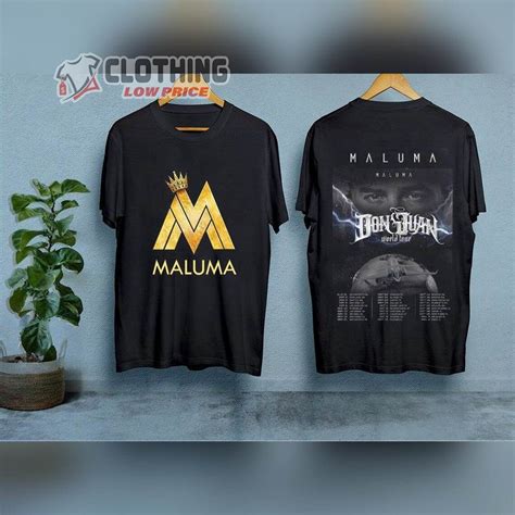 Maluma Graphic Shirt, Don Juan Tour 2023 Maluma T-Shirt, Maluma North ...