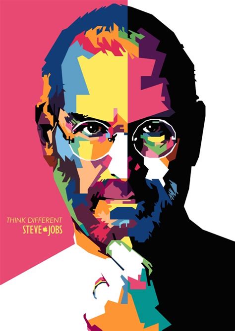 Steve Jobs. Greatest Motivator. #Apple | Pop art portraits, Pop art ...