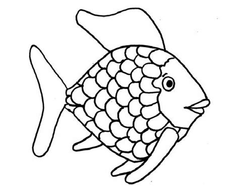 Get This Rainbow Fish Coloring Pages 43819