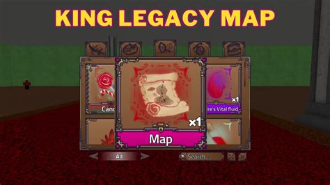 How To Get Map in King Legacy | King Legacy Map Location - YouTube