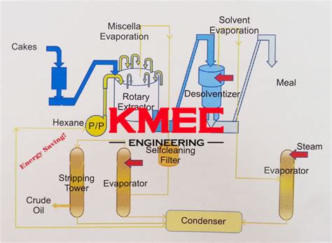 Solvent Extraction Method for Edible Oil Processing