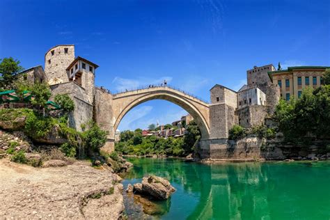 The iconic bridge at Mostar | POD TravelsPOD Travels