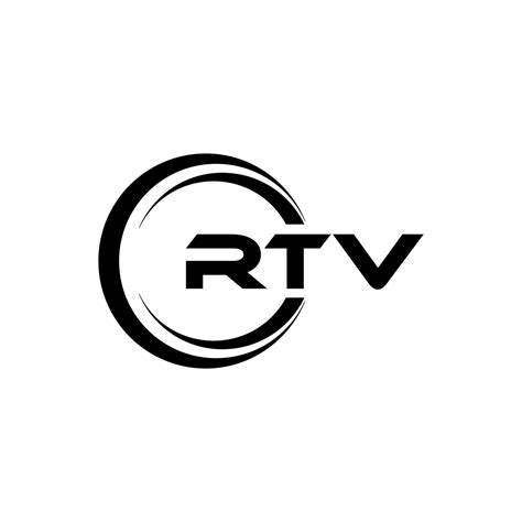 RTV Logo Design, Inspiration for a Unique Identity. Modern Elegance and ...