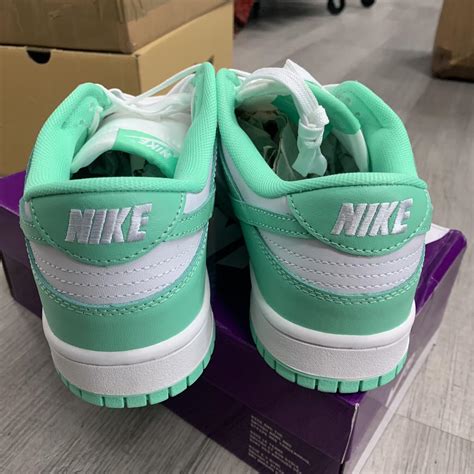 Nike SB Dunks Green Glow - Depop