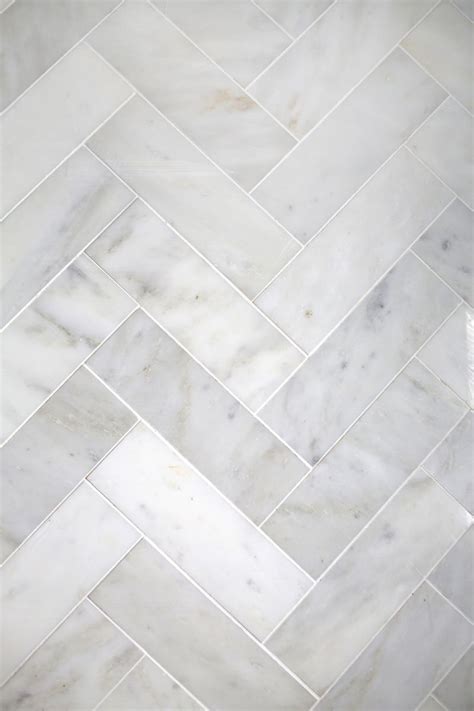 Try This: Herringbone Marble Tile - A Beautiful Mess