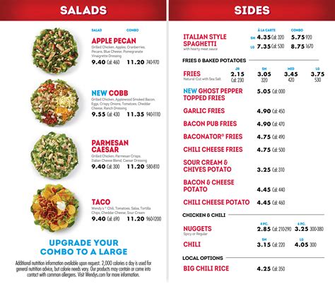 VIEW OUR MENU - Wendy's Guam®