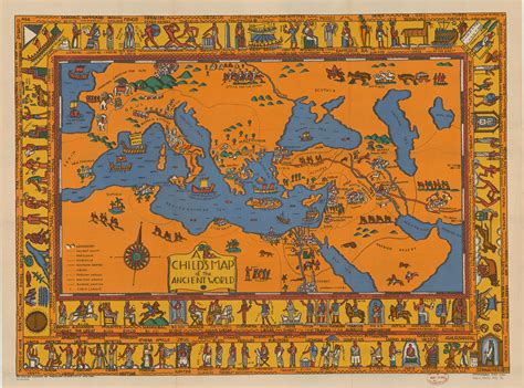 A child's map of the ancient world — + Other Cartographies