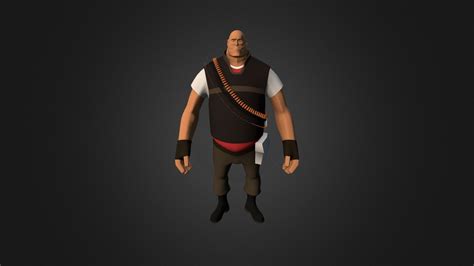 TF2 - Heavy Weapons Guy - 3D model by avaldearcos [6b0db21] - Sketchfab