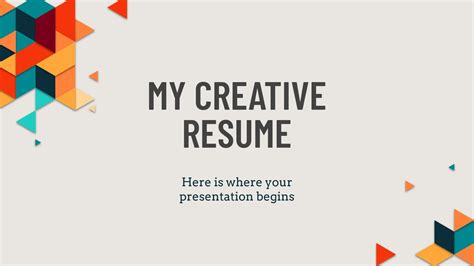 Free Resume Google Slide themes and PowerPoint templates