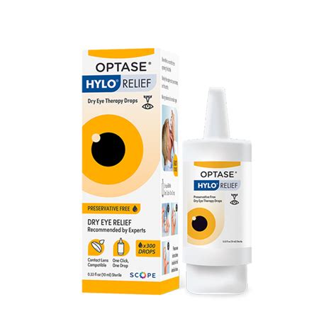 HYLO Relief Dry Eye Drops - Optase