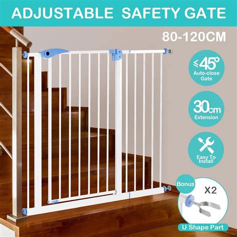 Pet Safety Gates Dog Safe Fence Puppy Baby Child Security Stair Barrier ...