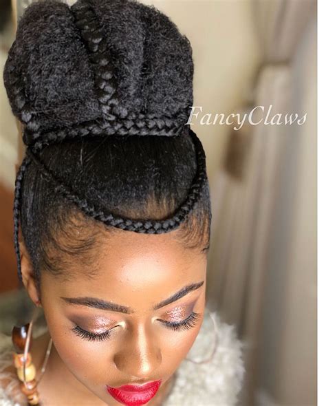 😍 @fancy_claws #protectivestyles #naturalhair | Natural hair styles for ...