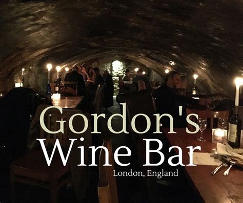 Discovering Gordon's Wine Bar in London, England