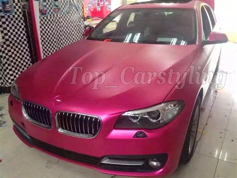 2020 Matte Metallic Pink Vinyl Car Wrap Film For Car Vehicle Styling ...