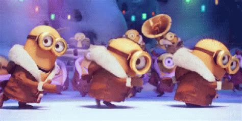 Dancing Minion Gif