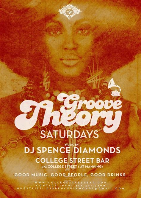 Groove Theory Saturdays