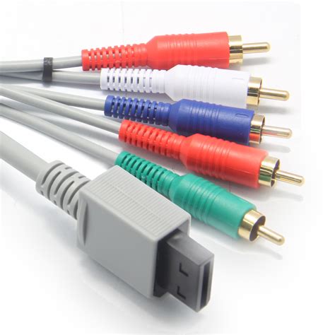 For Nintendo Wii U/ Wii Component AV Cable Component HDTV Audio Video ...